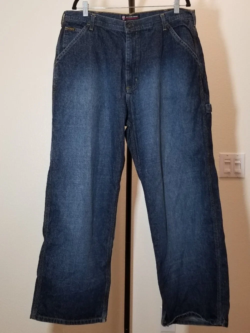 Vintage Polo Jeans Co Polo Ralph Lauren Carpenter Jeans Mens 36x30 Baggy Y2K